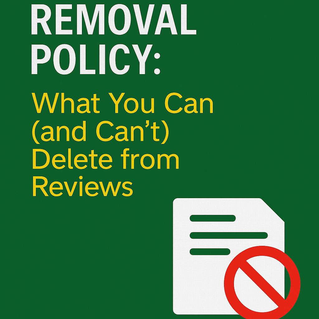 glassdoor removal policy