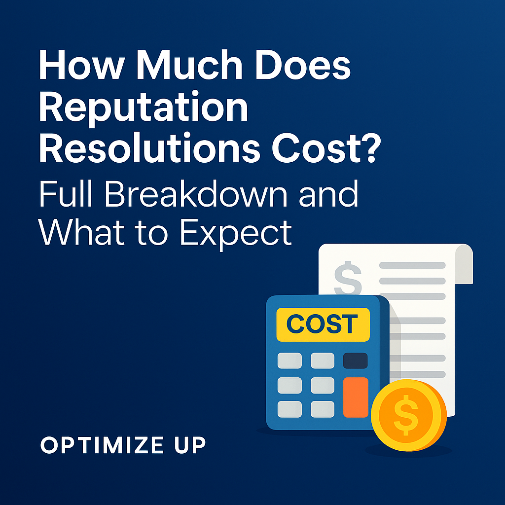 how much does reputation resolutions cost