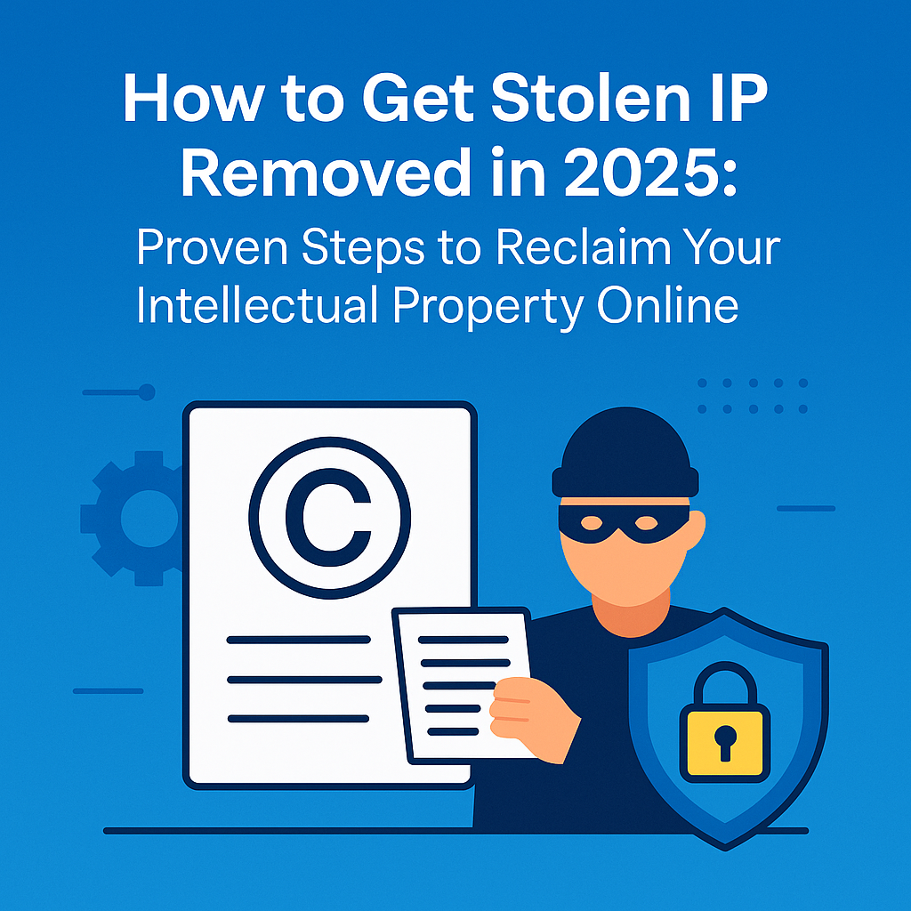 how to get stollen ip removed