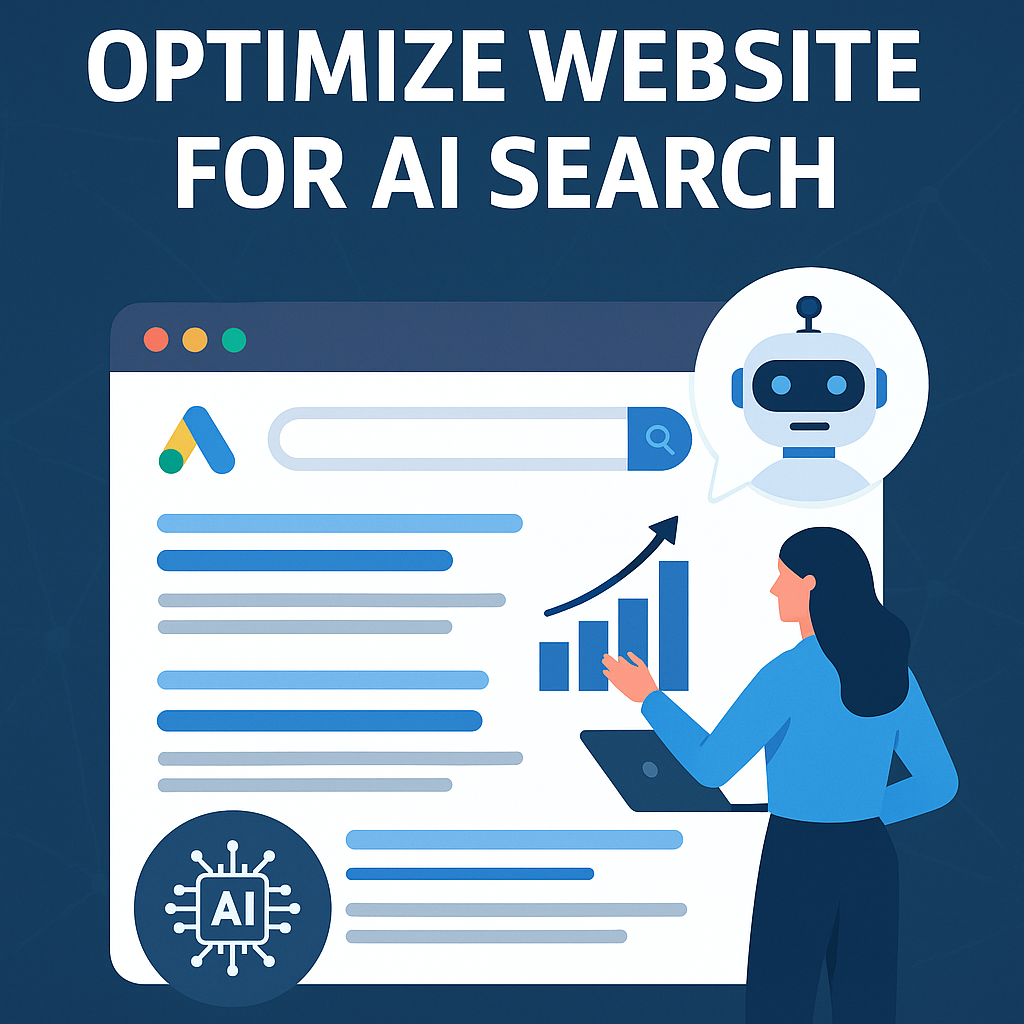 optimize website for ai search