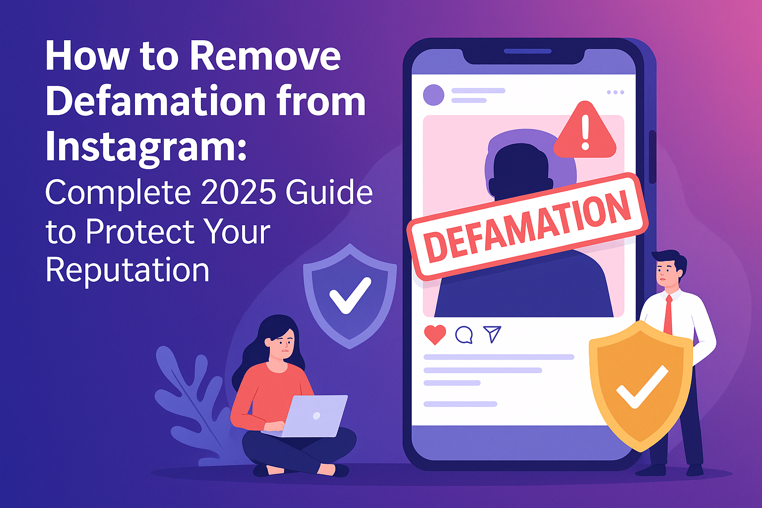 remove defamation from instagram