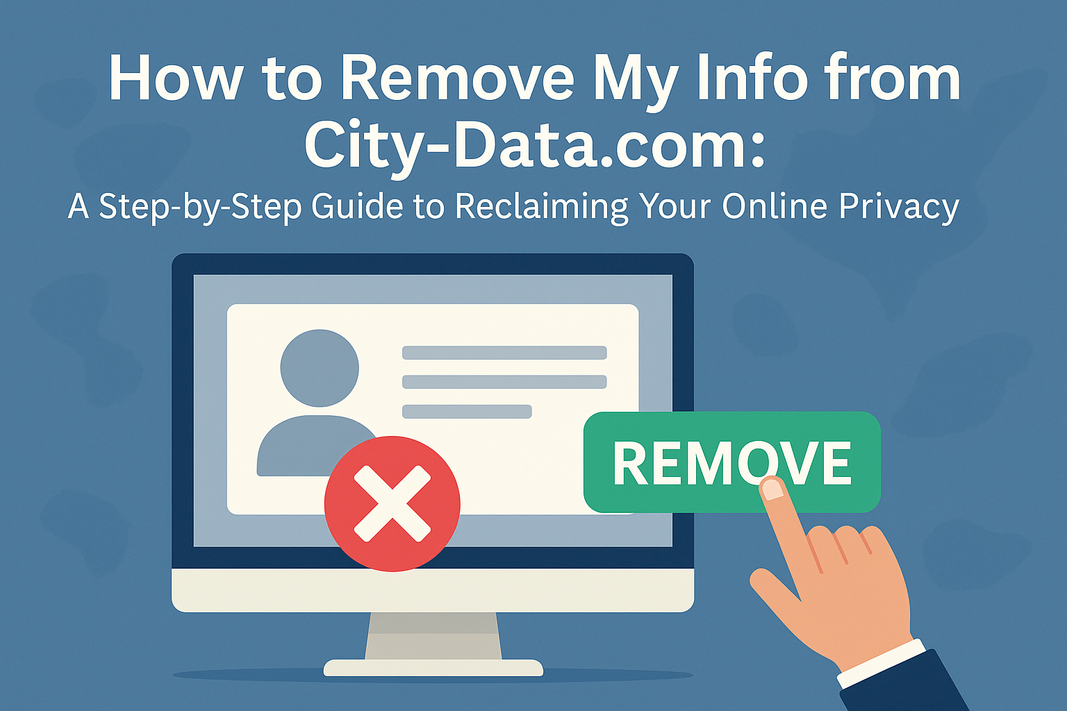 how to remove my info from city-data.com
