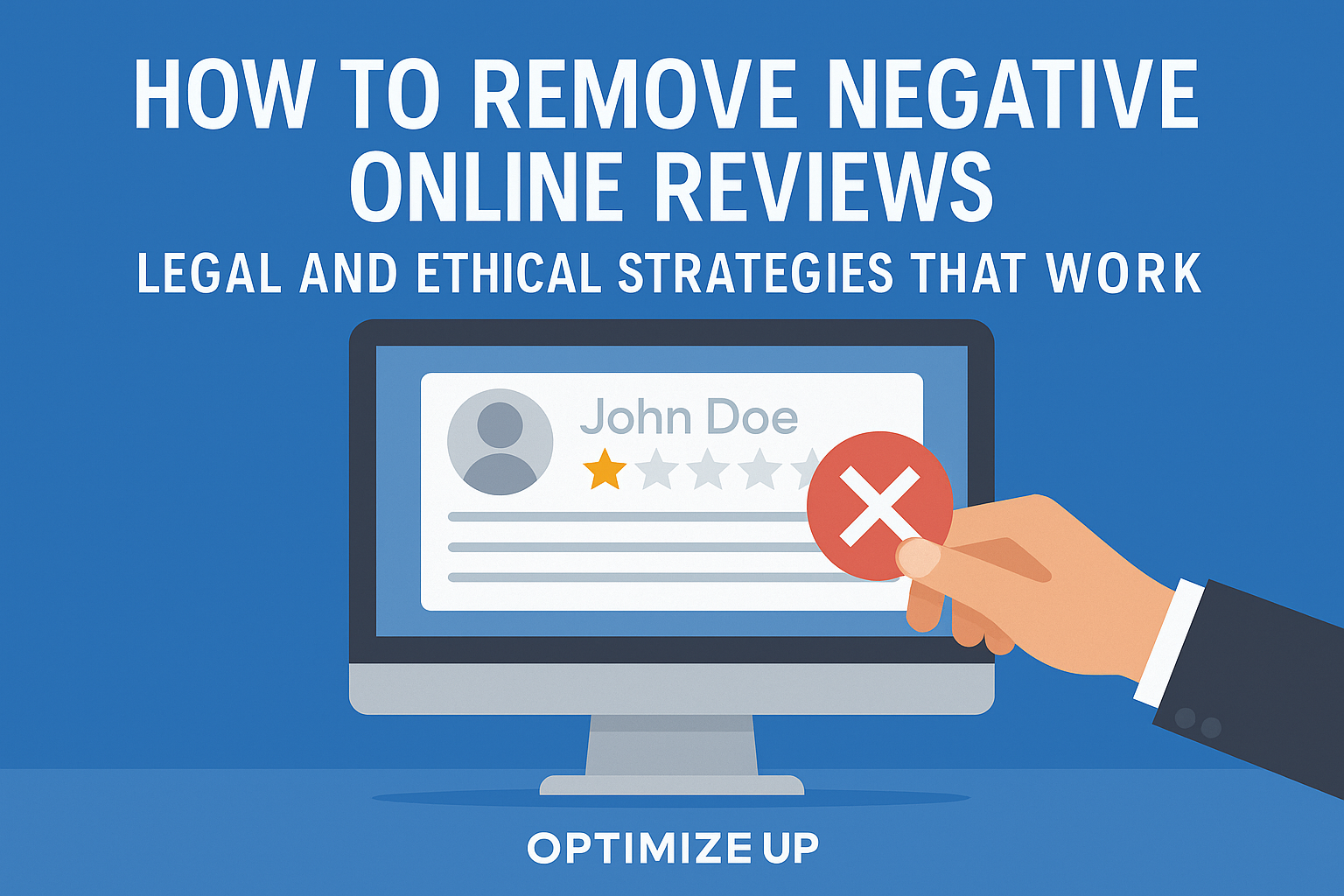 how to remove negative online reviews