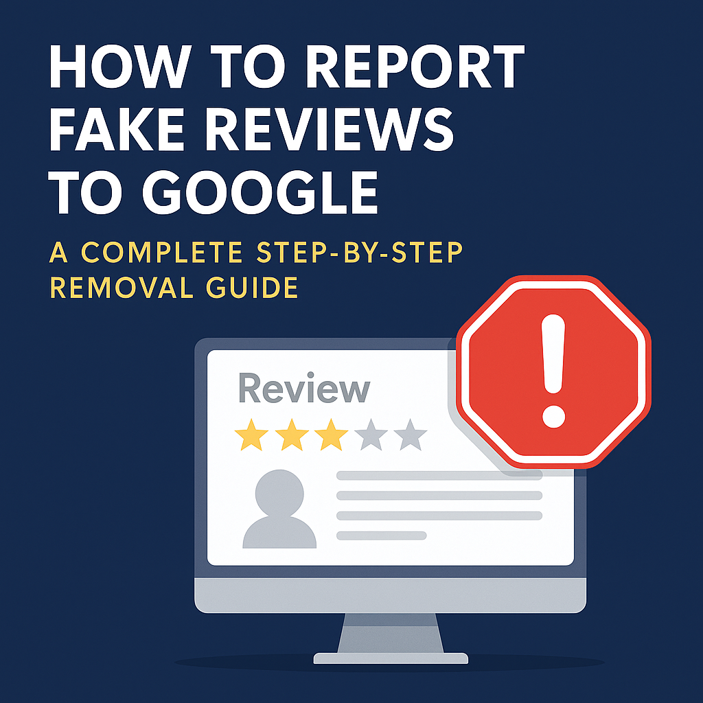 how to report fake reviews to google