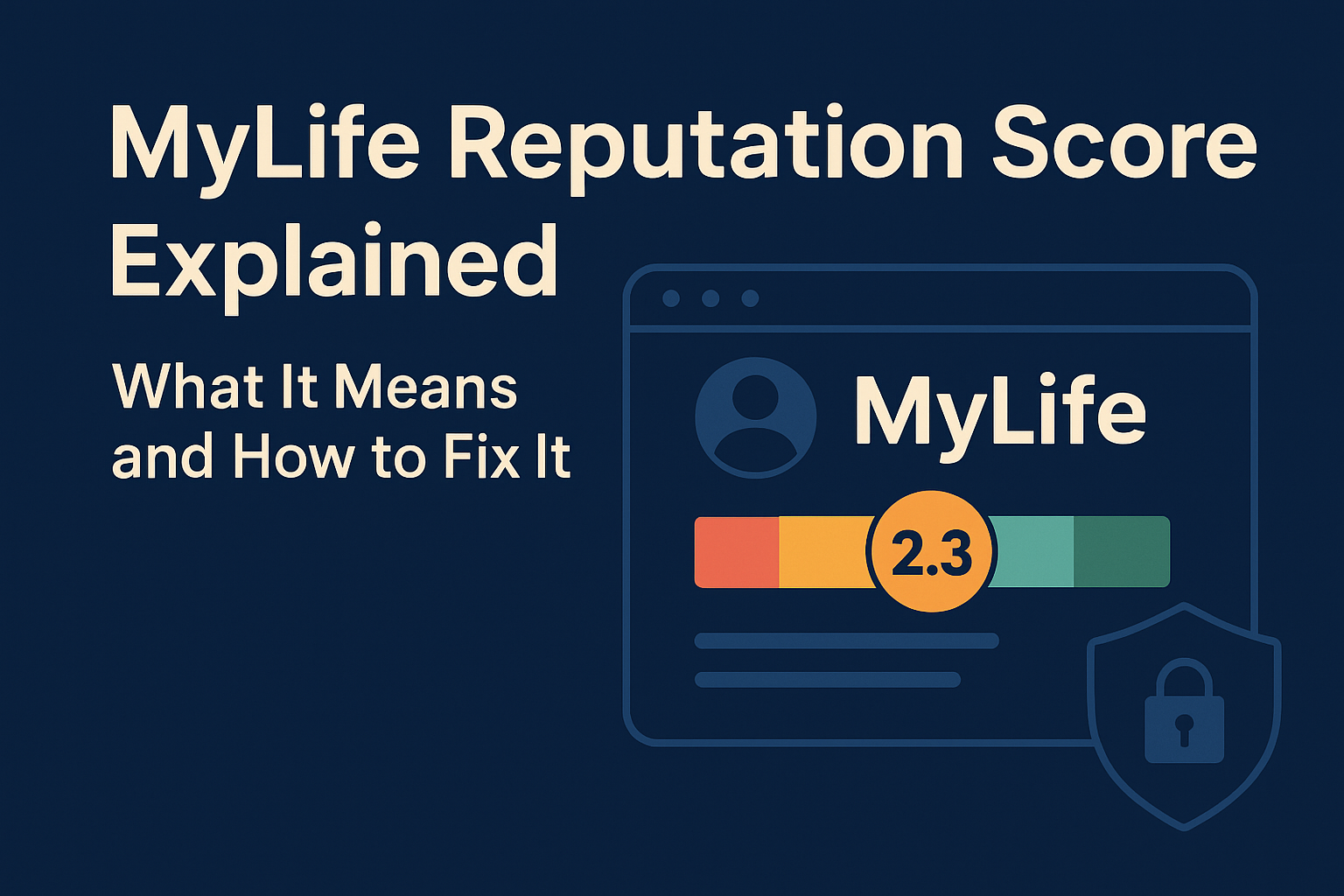 mylife reputation score