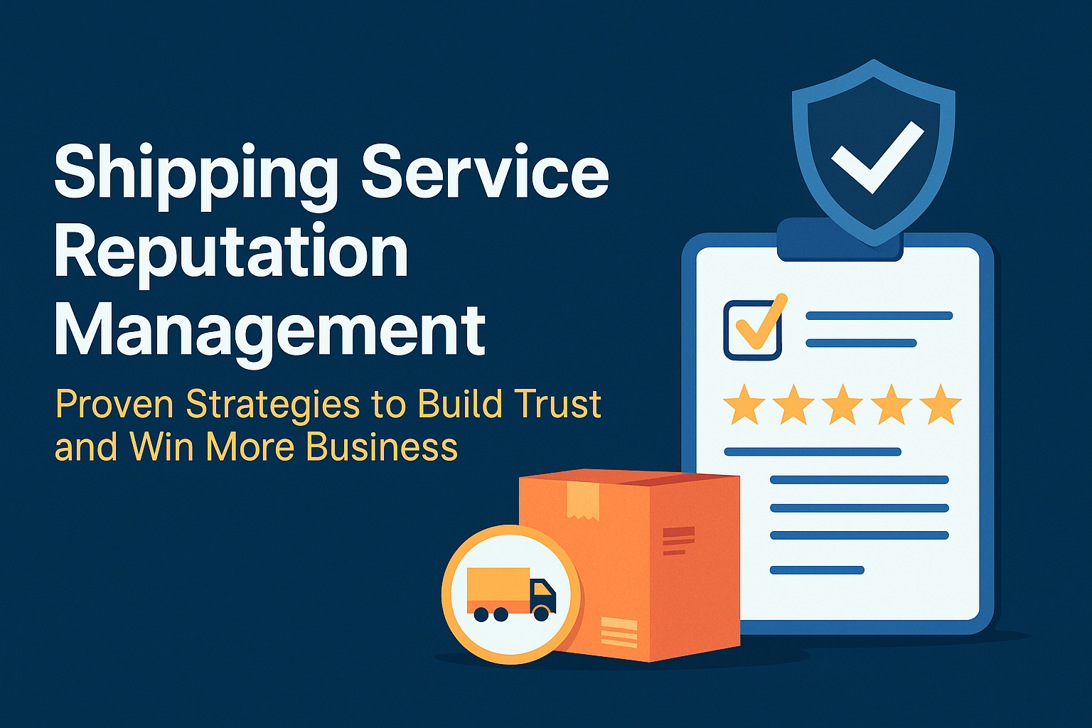 shipping service reputation management